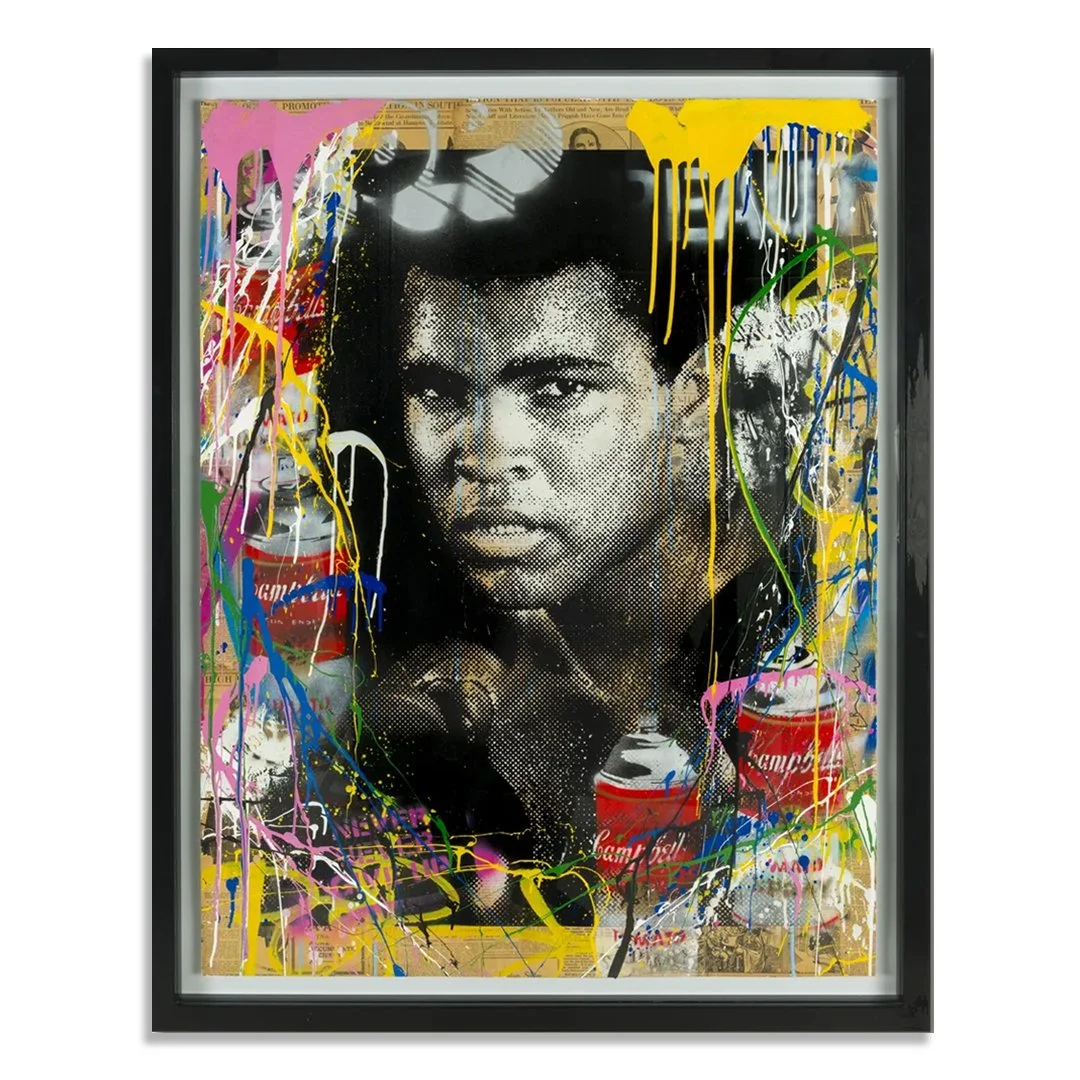 Muhammad Ali Art: Exclusive Mr. Brainwash Artwork at Ze Art